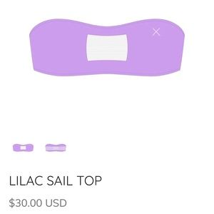Boutine LA lilac sail set